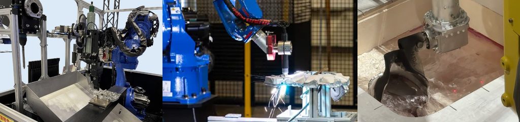 鋳造工程向け自動化ソリューション(注湯ロボット、トリミングロボット、プラズマ切断ロボット)